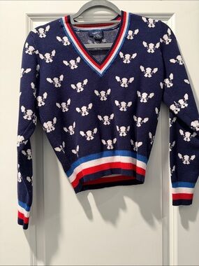 Forever 21 Frenchie Dog Sweater